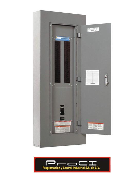 Imagen de tablero de alumbrado eléctrico industrial con certificación UL en México
