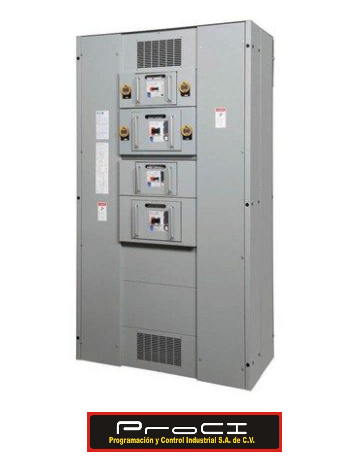 Centro de control de motores CCM para automatización industrial y control eléctrico certificado en México de ProCI